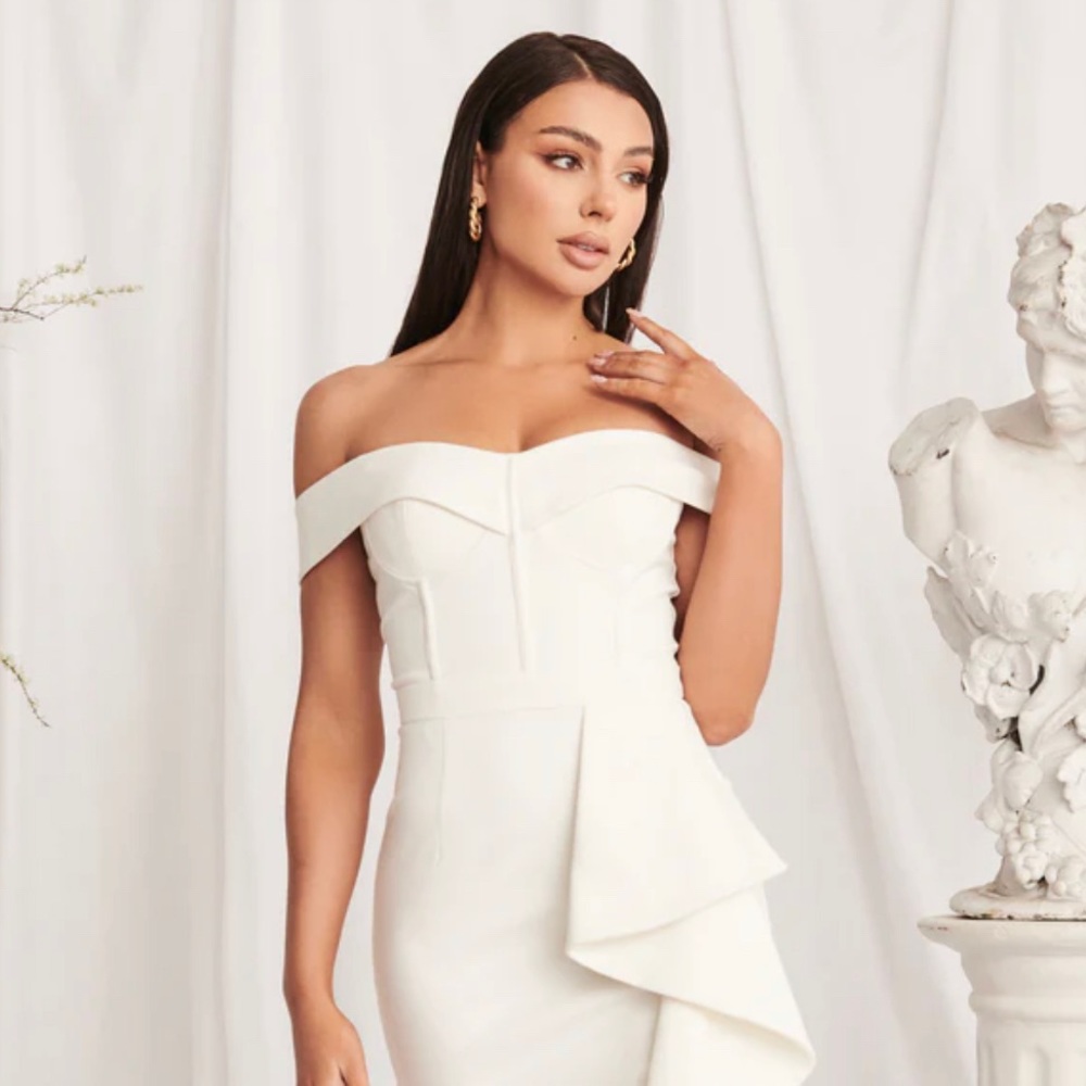 Lavish Alice White Dress New